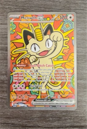 Meowth ex, graded 10.0