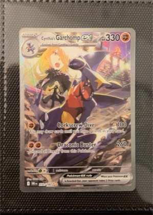 Cynthia's Garchomp ex, graded 7.5