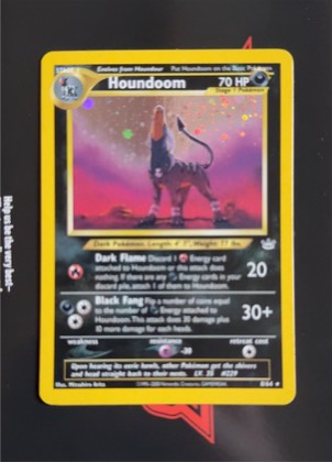 Houndoom, graded 6.5