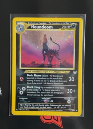 Houndoom, graded 9.0