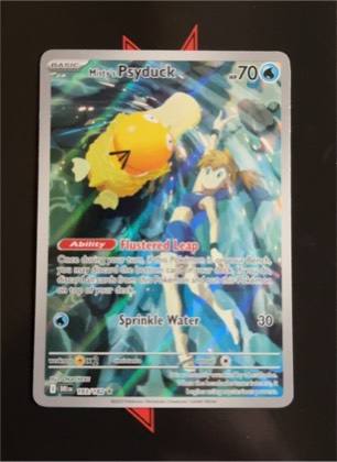 Misty's Psyduck graded 7