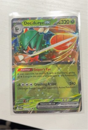 Decidueye ex, graded 7.5