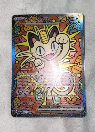Meowth ex, graded 9.5