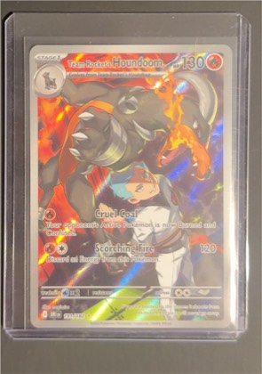 Team Rocket's Houndoom, graded 10.0