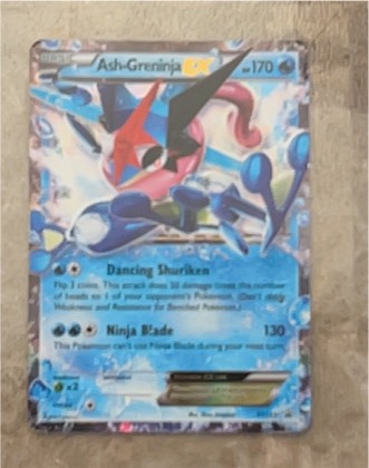 Ash-Greninja EX - XY133, graded 9.0