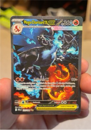 Mega-Charizard X eX, graded 4.0