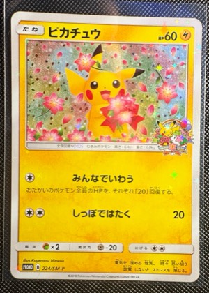 Pikachu - 224/SM-P, graded 9.0