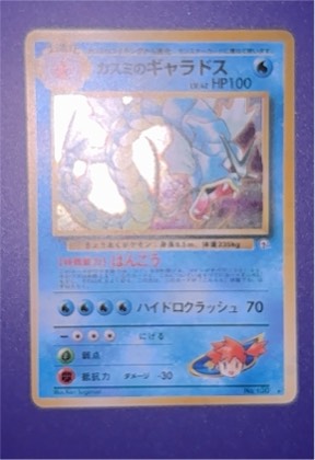 Misty's Gyarados, graded 7.5