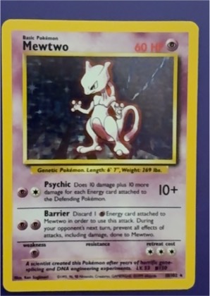 Mewtwo, graded 8.0