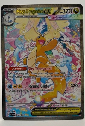 Mega Dragonite eX, graded 8.5