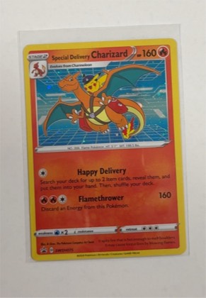 Special Delivery Charizard - SWSH075 graded 9.5
