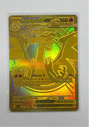 Mega Charizard X ex, graded 9.5