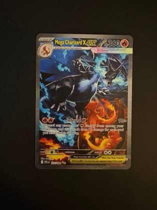 Mega Charizard X ex, graded 9.5