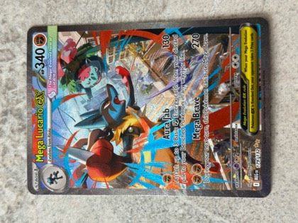 Mega Lucario ex, graded 10.0