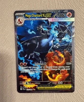 Mega Charizard X ex graded 9.5