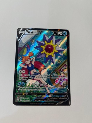 Starmie V, graded 8.0
