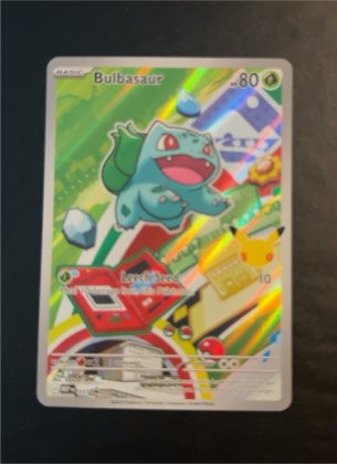 Bulbasaur - 037 graded 8.5
