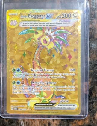 Alolan Exeggutor ex, graded 9.5