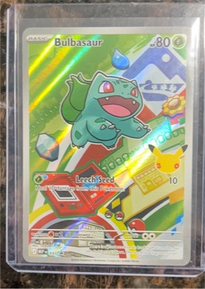 Bulbasaur - 037, graded 9.5