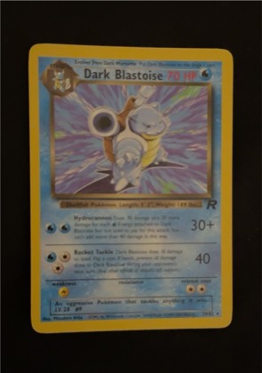 Dark Blastoise, graded 7.5