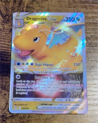 Dragonite VSTAR, graded 9.5