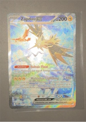 Zapdos ex, graded 2.5