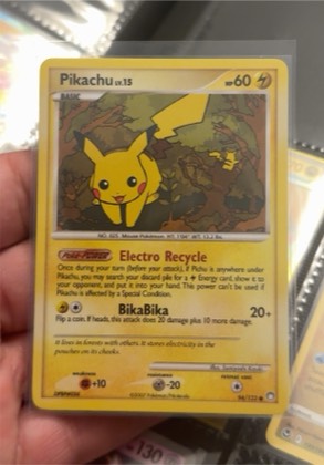 Pikachu, graded 2.5