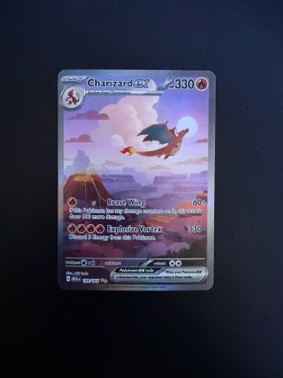 Charizard ex, graded 6.5
