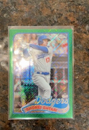 Shohei Ohtani, graded 9.5