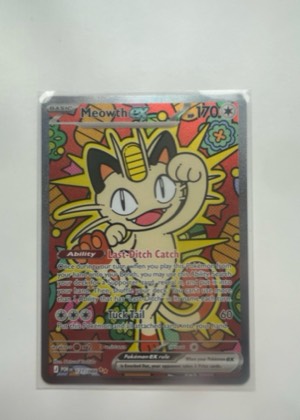 Meowth ex, graded 9.0