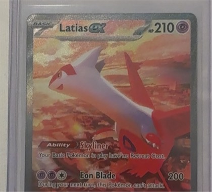 Latias ex, graded 6.5