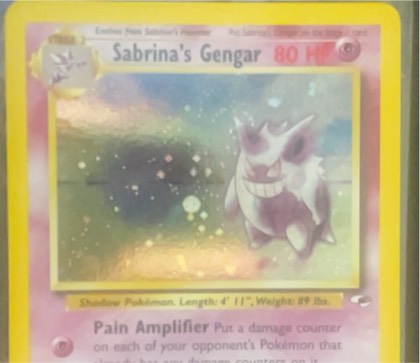 Sabrina's Gengar, graded 4.0