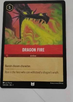 Dragon Fire, graded 9.0