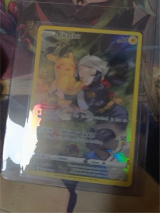 Pikachu, graded 9.5