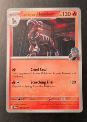 Team Rocket's Houndoom, graded 9.0
