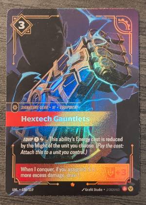 Hextech Gauntlets, graded 9.0