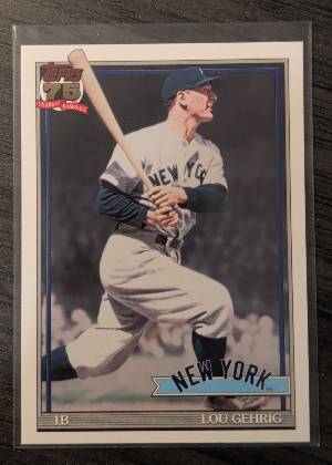 Lou Gehrig, graded 9.0
