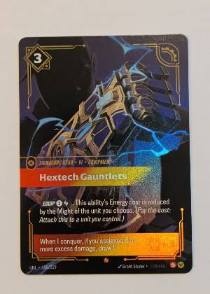 Hextech Gauntlets, graded 9.5
