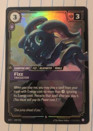 Fizz - Trickster, graded 9.0