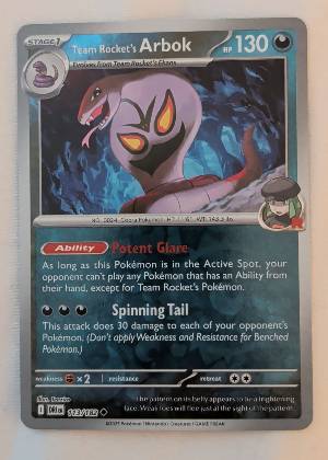 Team Rocket's Arbok, graded 9.5