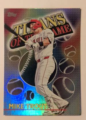 Mike Trout, graded 9.5