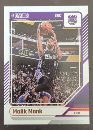 2024-25 Donruss #126 Malik Monk, graded 9.0