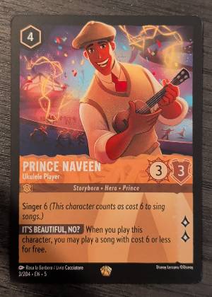 Prince Naveen - Ukulele Player, graded 9.0