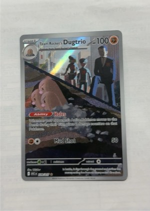 Team Rocket's Dugtrio graded 8