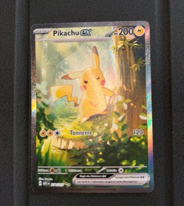 Pikachu ex, graded 8.5