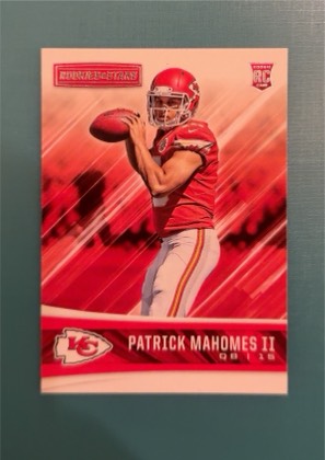 Patrick Mahomes II, graded 9.5