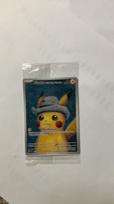 Pikachu with Grey Felt Hat, graded 2.5