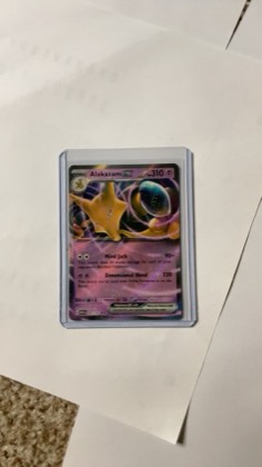 Alakazam ex, graded 2.5