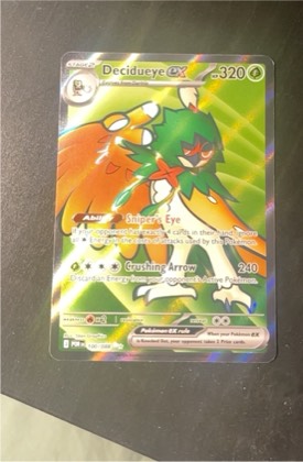 Decidueye ex, graded 5.5