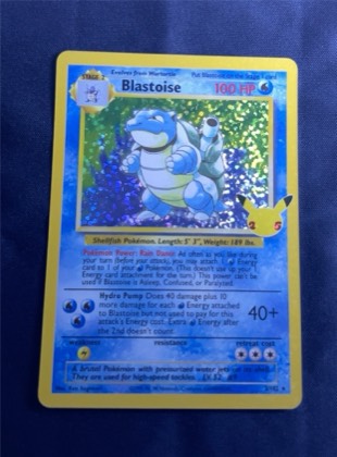 Blastoise, graded 6.0